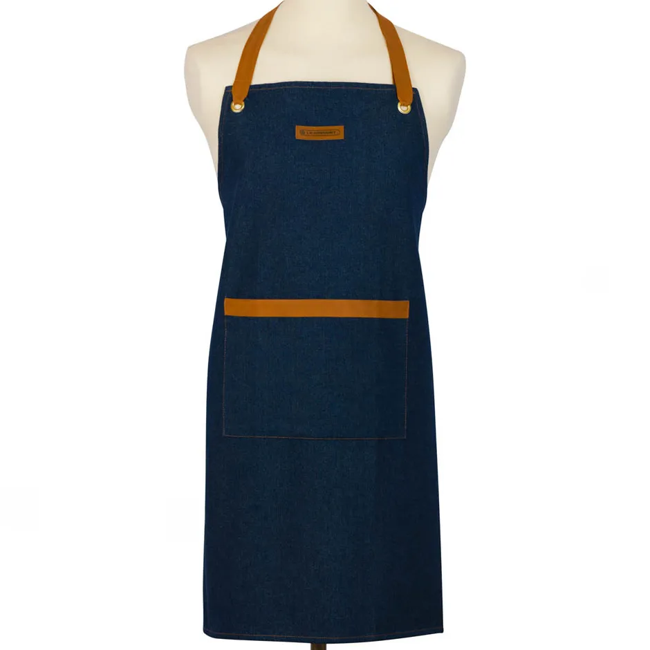 Le Creuset apron Denim | Scandinavian Design | Aprons | Blue