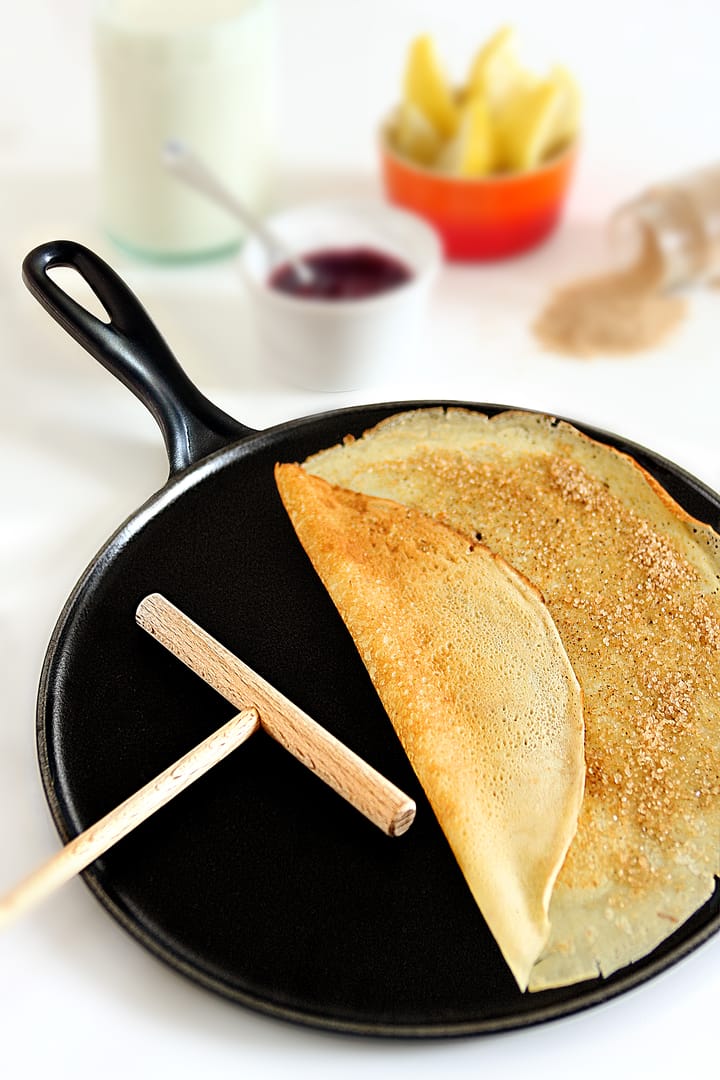 Le Creuset Cast Iron Crepe Pan - Matte Black