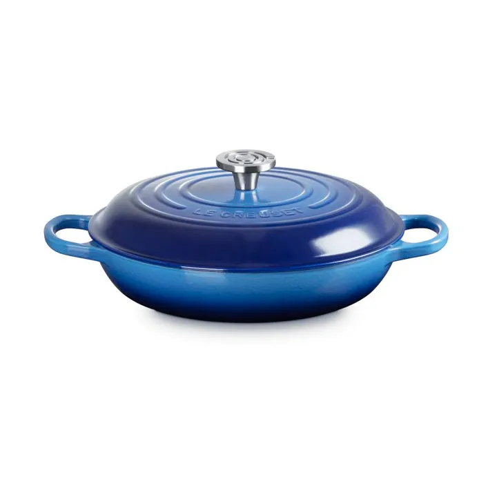 Le Creuset Classic cast iron buffet casserole with glass lid - Azure, 3.5 l - Le Creuset