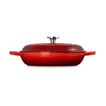 Le Creuset Classic cast iron buffet casserole with glass lid - Cerise, 3.5 l - Le Creuset