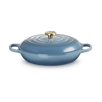 Le Creuset Classic cast iron buffet casserole with glass lid - Chambray, 3.5 l - Le Creuset