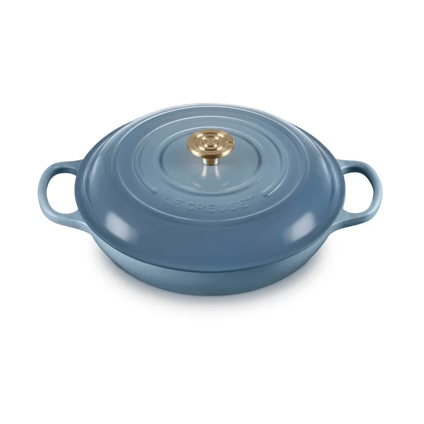 Le Creuset Classic cast iron buffet casserole with glass lid, Chambray, 3.5 l Le Creuset