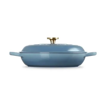 Le Creuset Classic cast iron buffet casserole with glass lid - Chambray, 3.5 l - Le Creuset