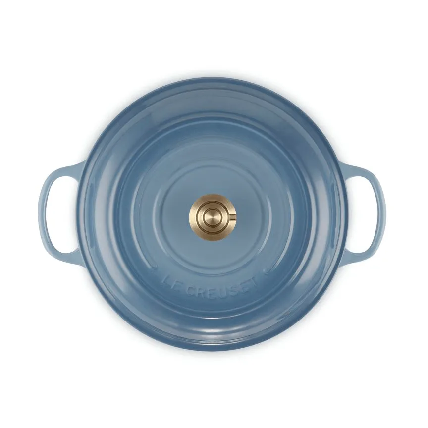 Le Creuset Classic cast iron buffet casserole with glass lid, Chambray, 3.5 l Le Creuset