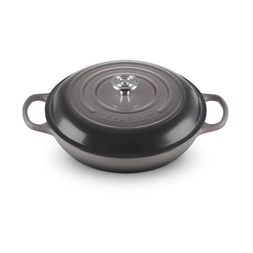Le Creuset Classic cast iron buffet casserole with glass lid, Flint, 3.5 l Le Creuset