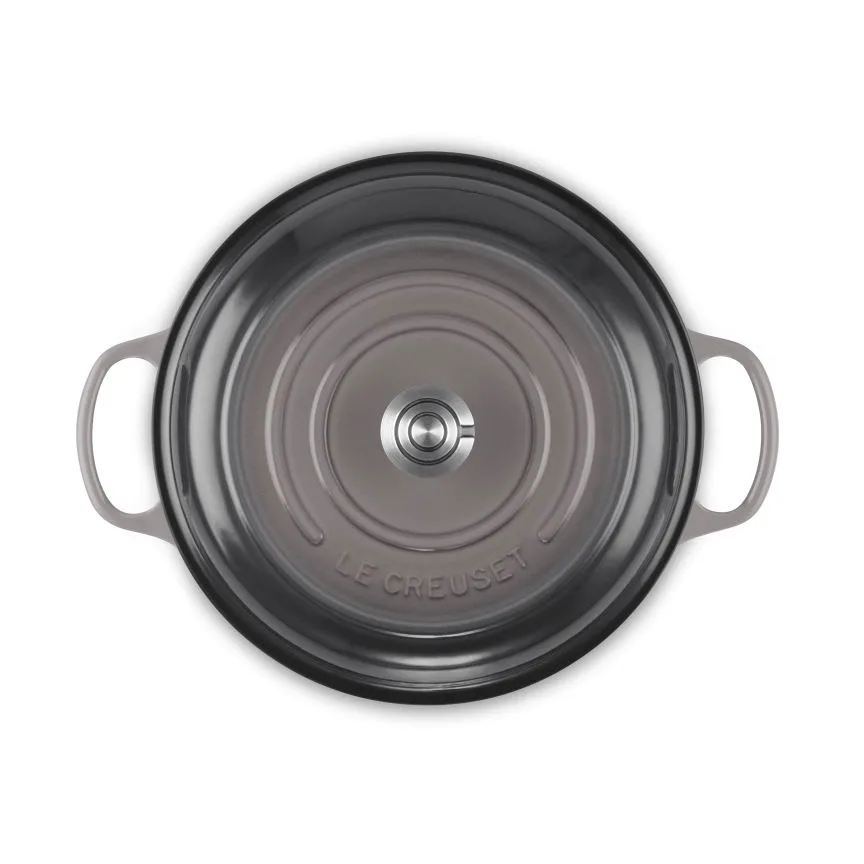 Le Creuset Classic cast iron buffet casserole with glass lid, Flint, 3.5 l Le Creuset