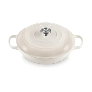 Le Creuset Classic cast iron buffet casserole with glass lid - Meringue, 3.5 l - Le Creuset