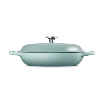 Le Creuset Classic cast iron buffet casserole with glass lid - Sea Salt, 3.5 l - Le Creuset