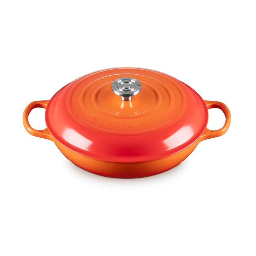 Le Creuset Classic cast iron buffet casserole with glass lid, Volcanic, 3.5 l Le Creuset