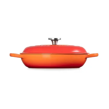 Le Creuset Classic cast iron buffet casserole with glass lid - Volcanic, 3.5 l - Le Creuset