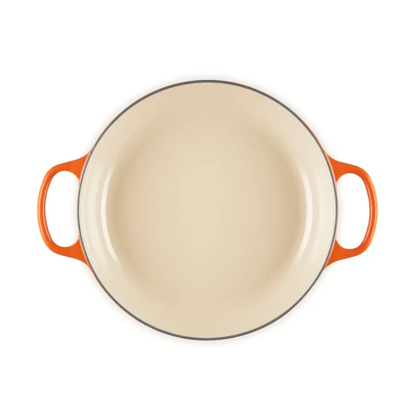 Le Creuset Classic cast iron buffet casserole with glass lid, Volcanic, 3.5 l Le Creuset