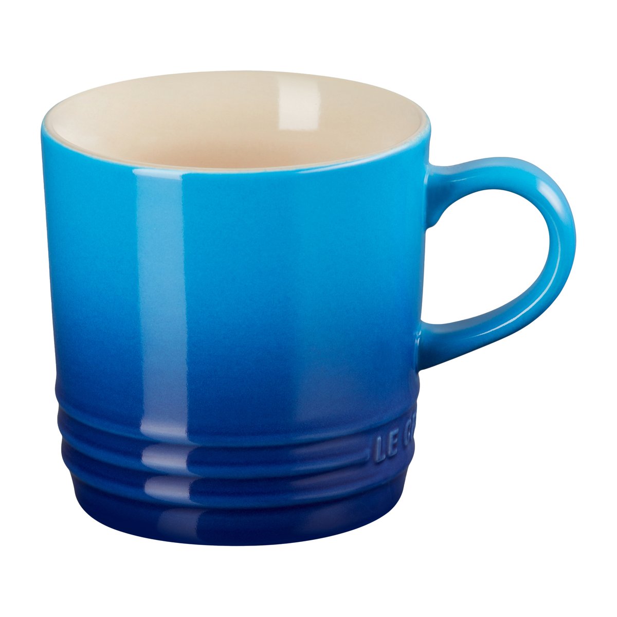 Le Creuset coffee mug 20 cl Azure blue | Scandinavian Design | Coffee cups | Blue