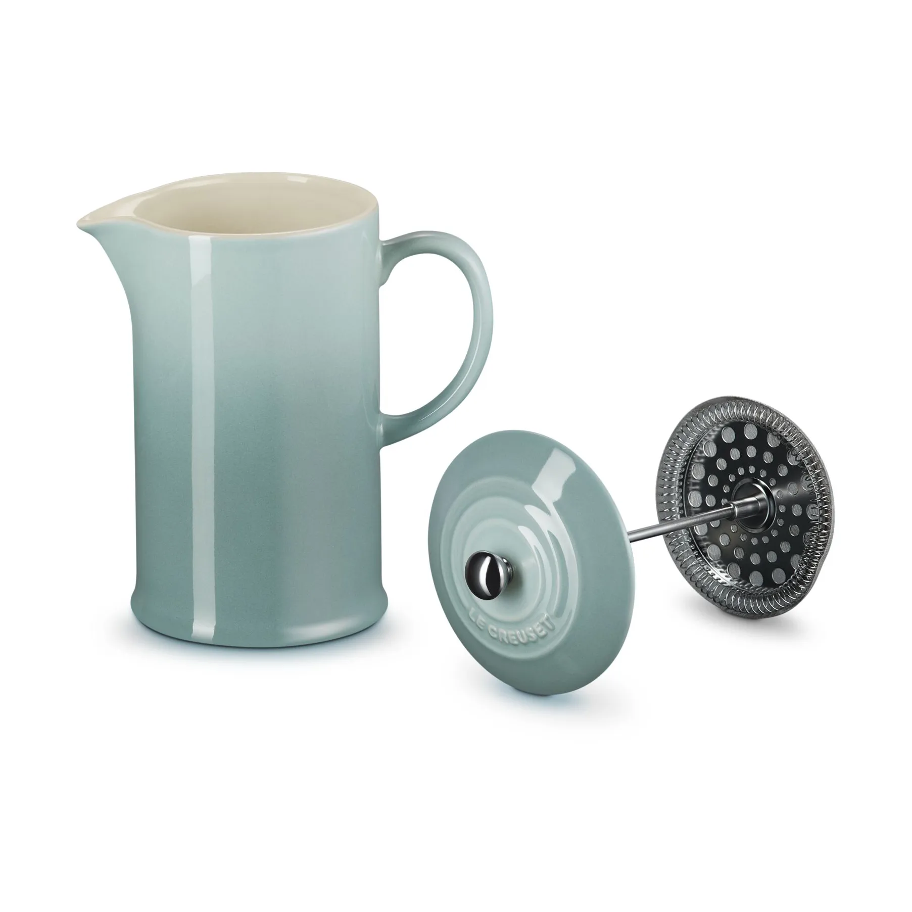Le Creuset coffee press 1 L, Sea Salt Le Creuset