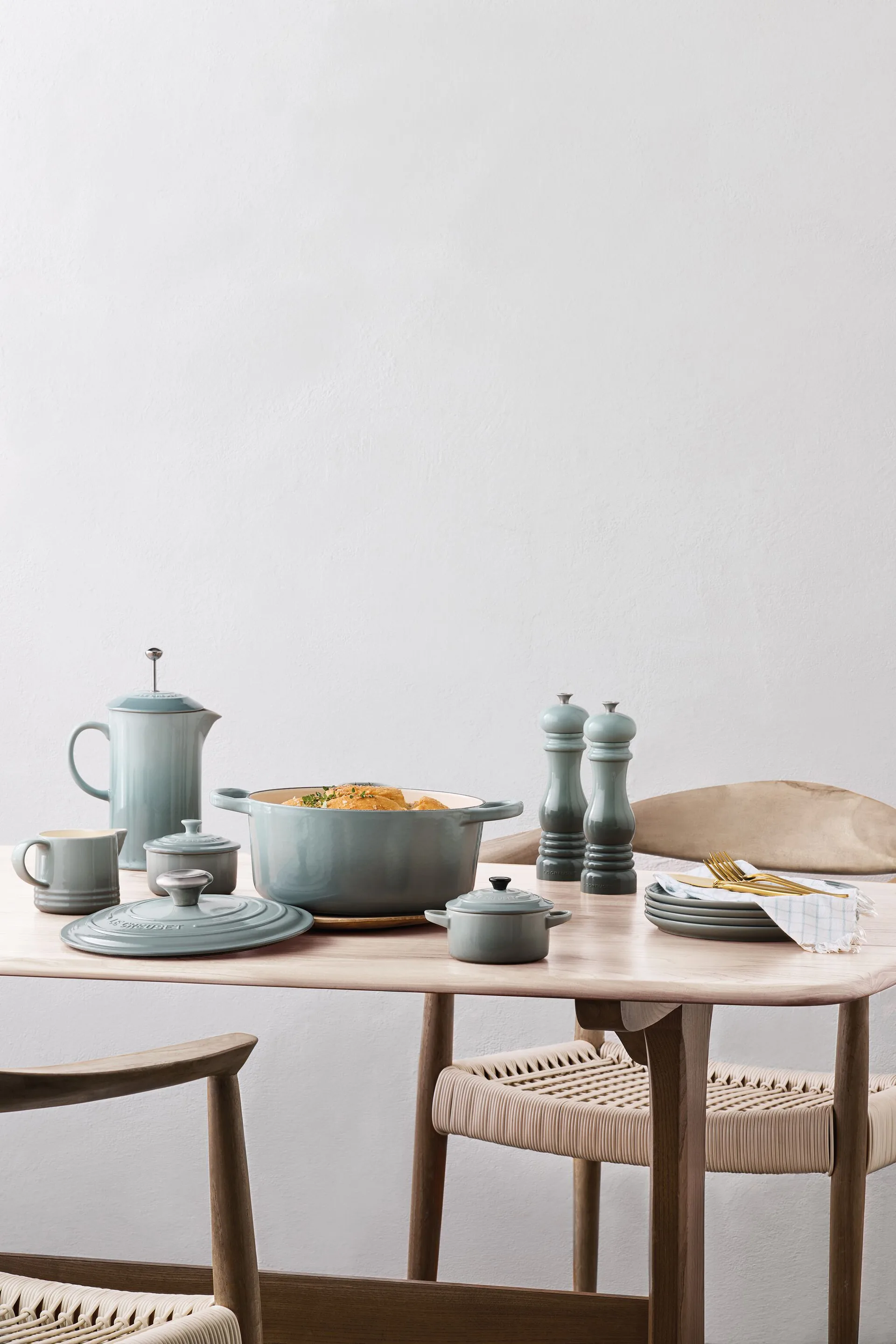 Le Creuset coffee press 1 L, Sea Salt Le Creuset