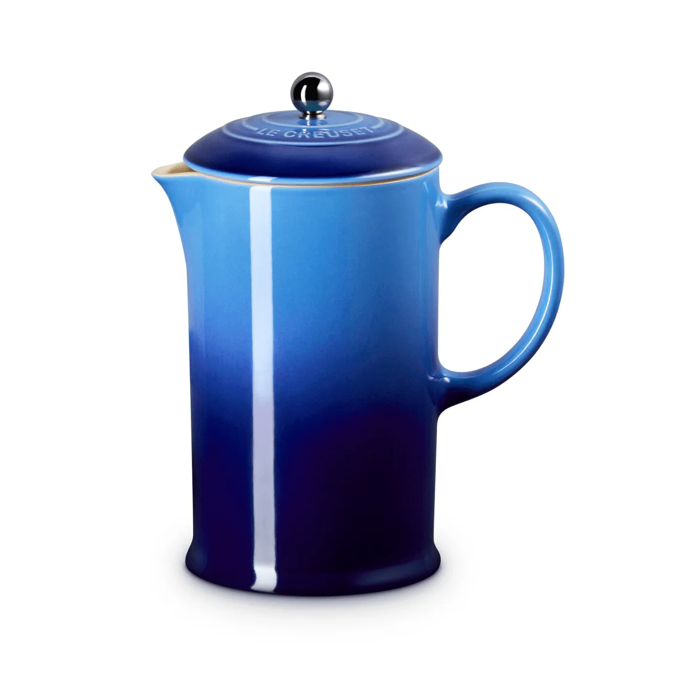 Le Creuset coffee press pot, Azure, 1 L Le Creuset
