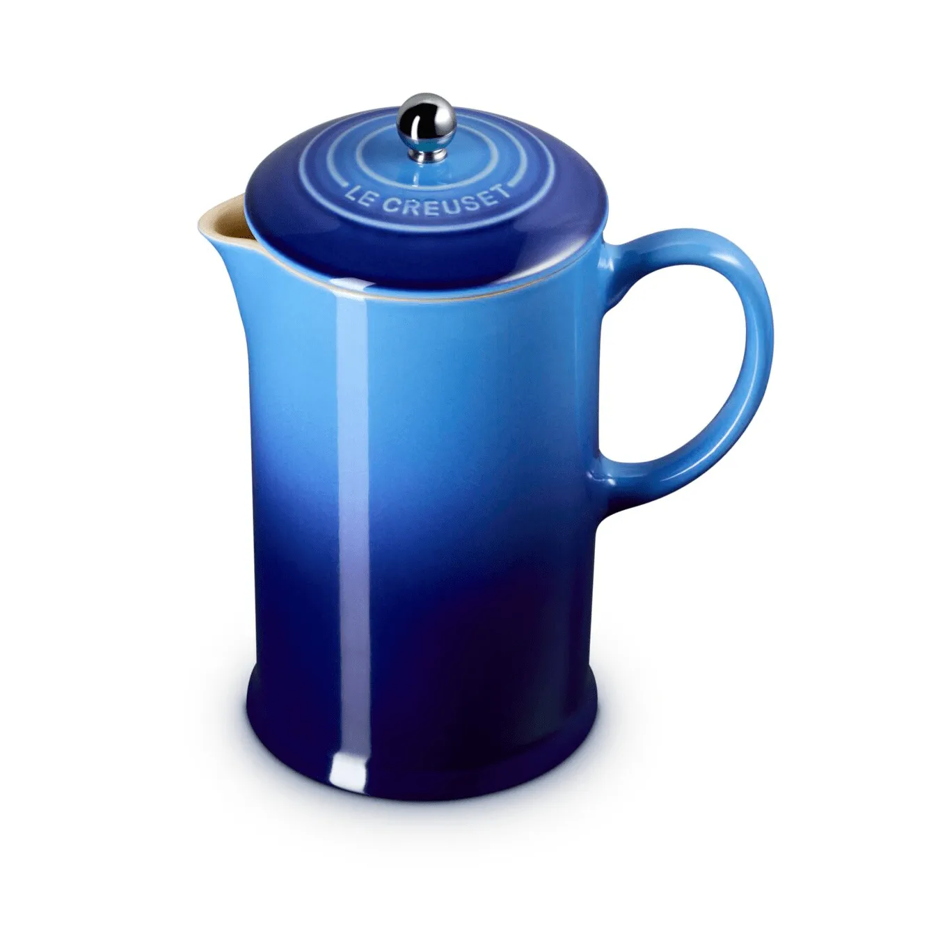 Le Creuset coffee press pot, Azure, 1 L Le Creuset