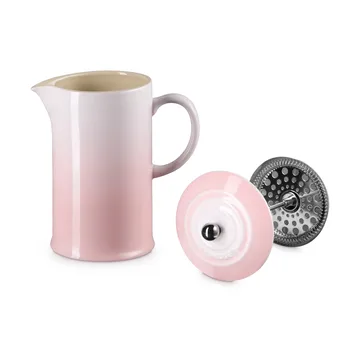Le Creuset coffee press pot - Shell Pink, 1 l - Le Creuset
