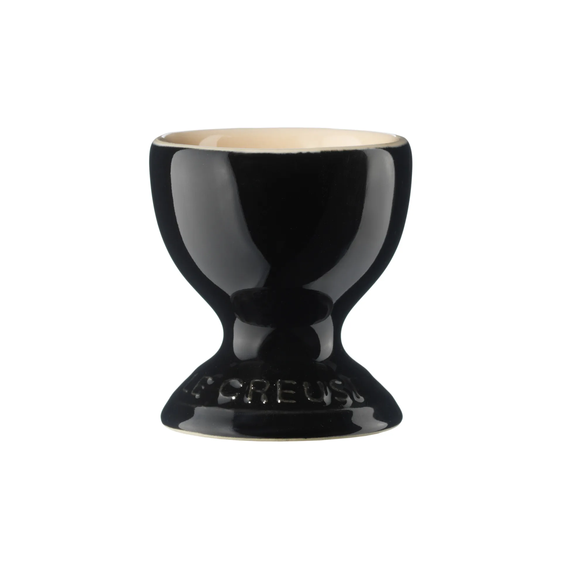 Le Creuset egg cup, Black Le Creuset