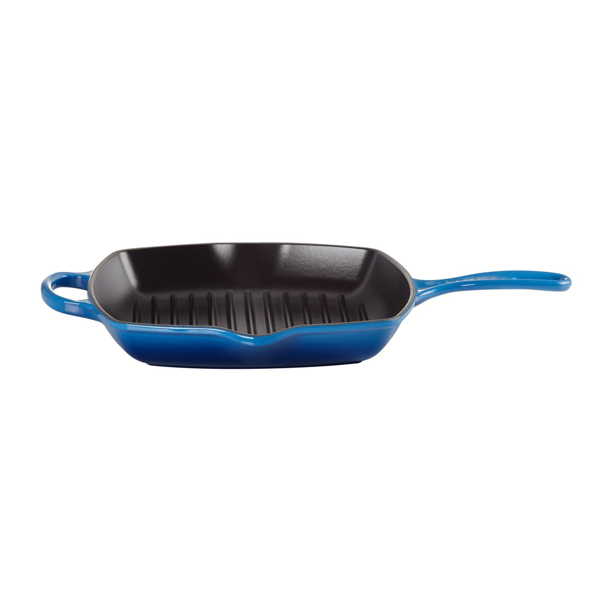 Le Creuset grill pan 26 cm Azure blue | Scandinavian Design | Grill & griddle pans | Blue
