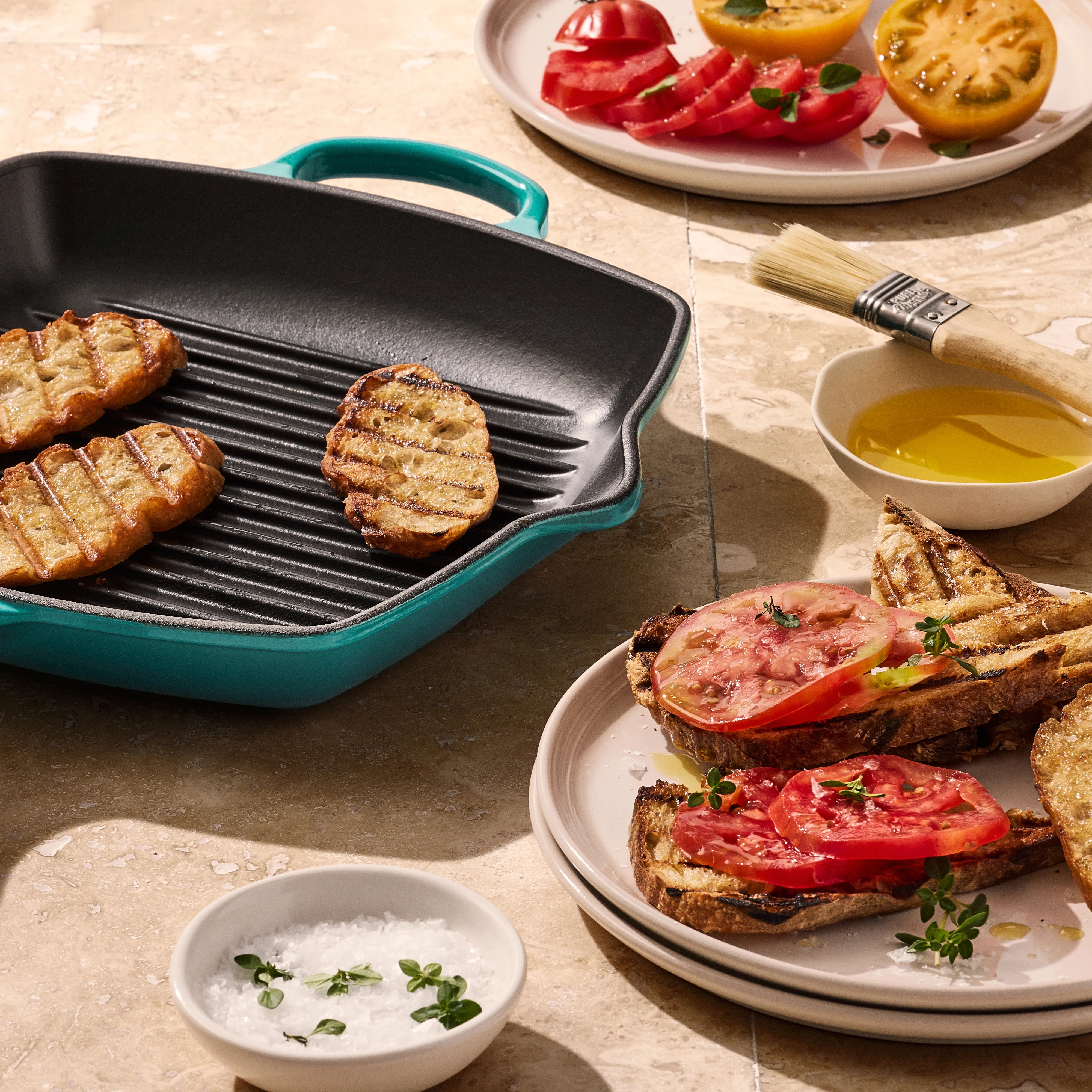 LE CREUSET 鋳鉄 グリルプレート 約26cm Le Creuset grill pan 26 cm from Le Creuset - NordicNest.com