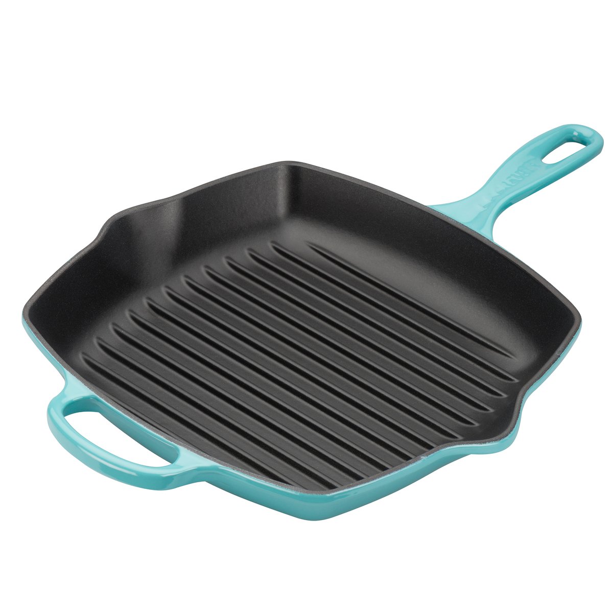 Le Creuset grill pan 26 cm Caribbean | Scandinavian Design | Grill & griddle pans | Turquoise