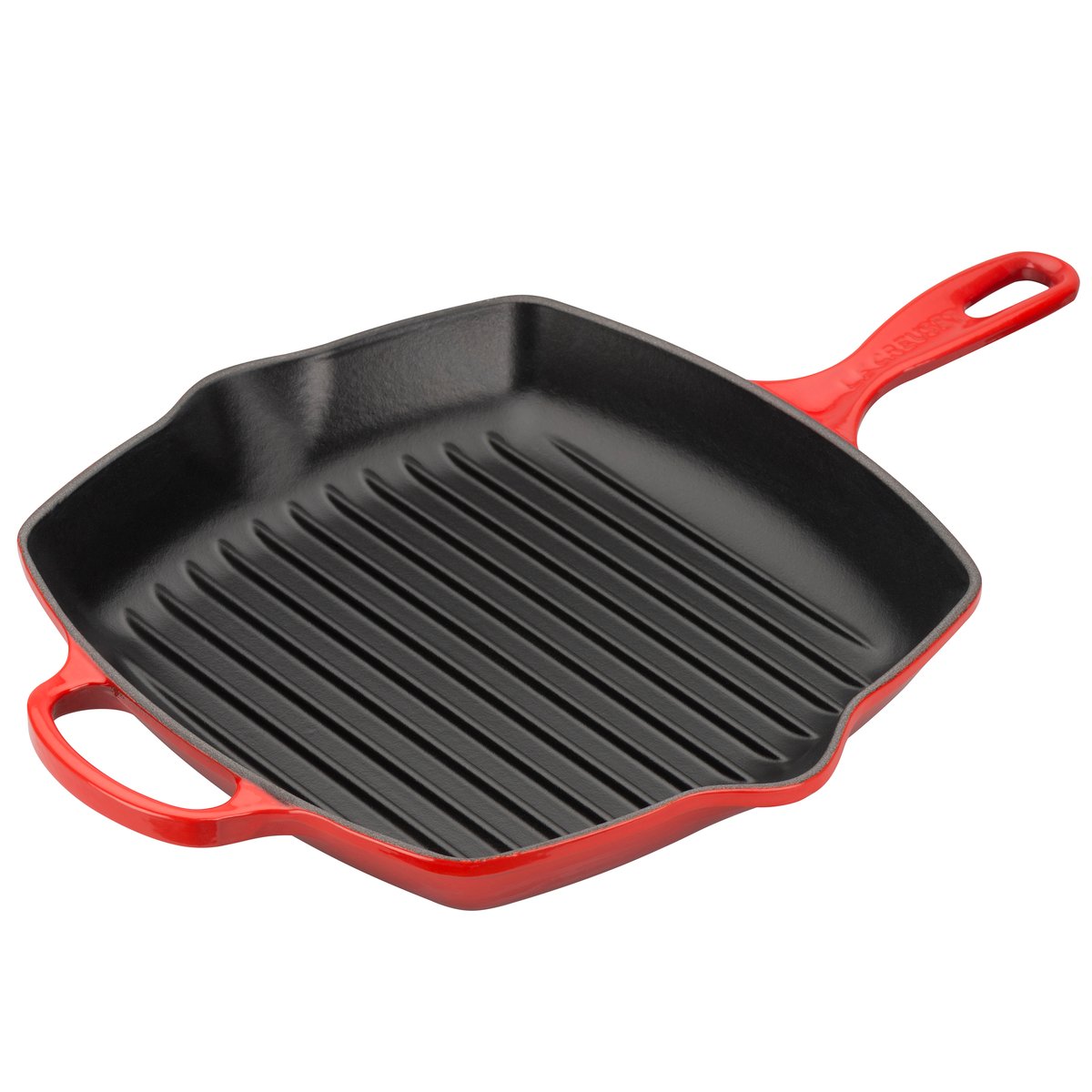 Le Creuset grill pan 26 cm Cerise | Scandinavian Design | Grill & griddle pans | Red