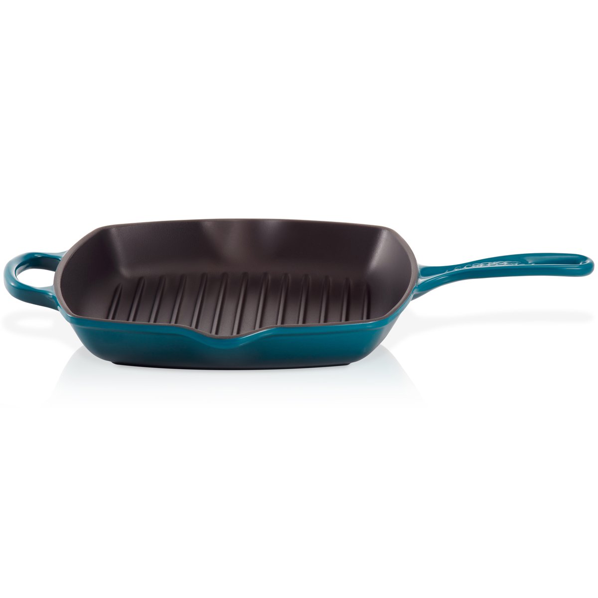 Le Creuset grill pan 26 cm Deep Teal | Scandinavian Design | Grill & griddle pans | Turquoise
