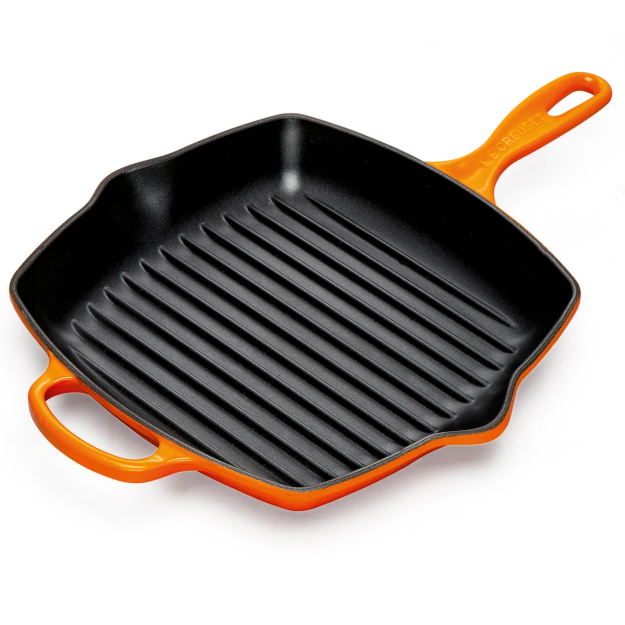 Le Creuset grill pan 26 cm Volcanic | Scandinavian Design | Grill & griddle pans | Orange