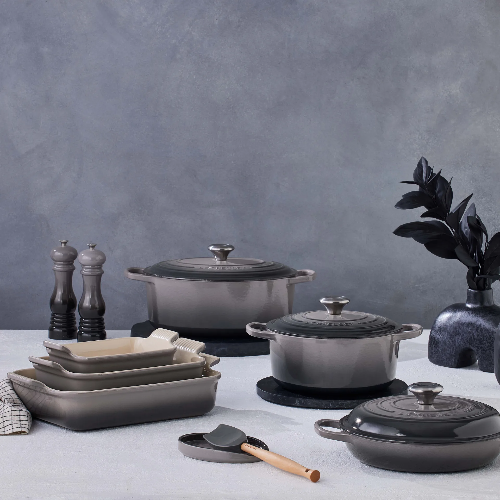 Le Creuset Heritage oven dish 19 cm, Flint Le Creuset