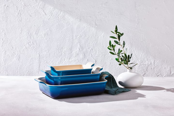 Le Creuset Heritage oven dish 32 cm, Azure blue Le Creuset
