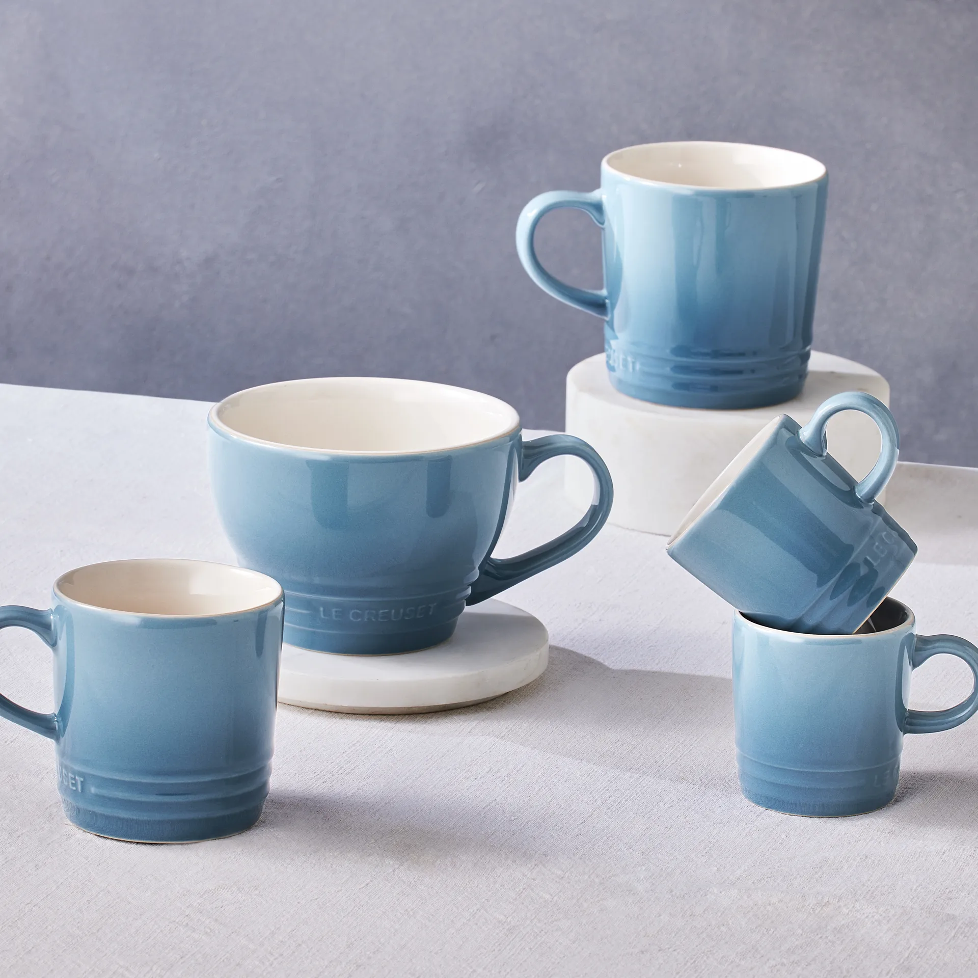 Le Creuset jumbo cup 40 cl, Chambray Le Creuset