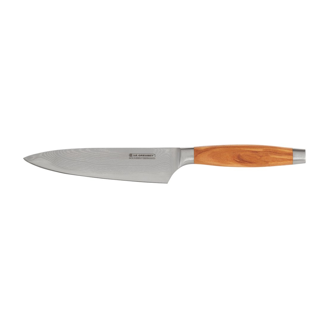 Le Creuset knife with olive wood handle 15 cm | Scandinavian Design | Chef knives | Beige