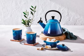 Le Creuset Kone kettle with whistle - Azure blue - Le Creuset