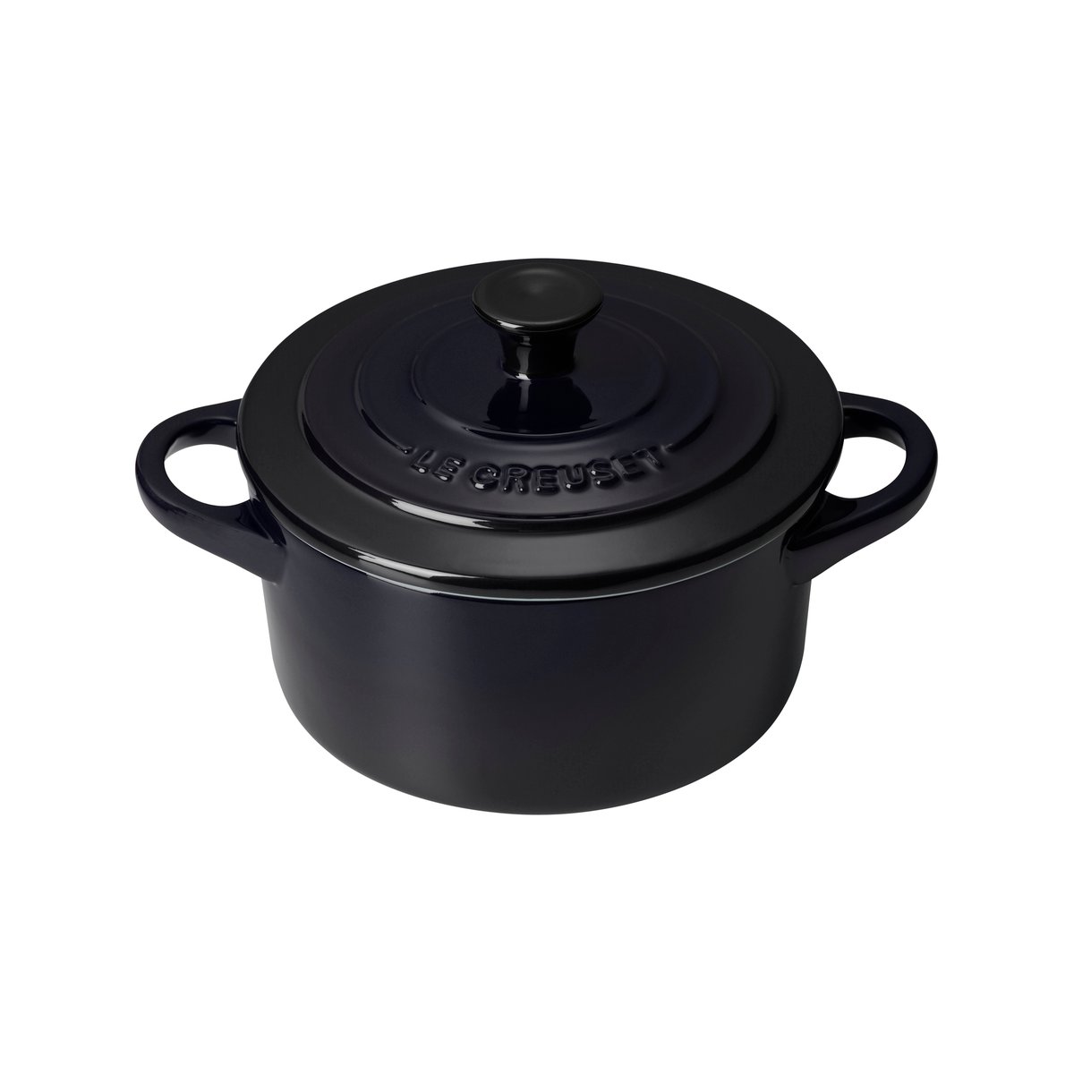 Le Creuset mini casserole 10 cm Black | Scandinavian Design | Oven dishes | Black