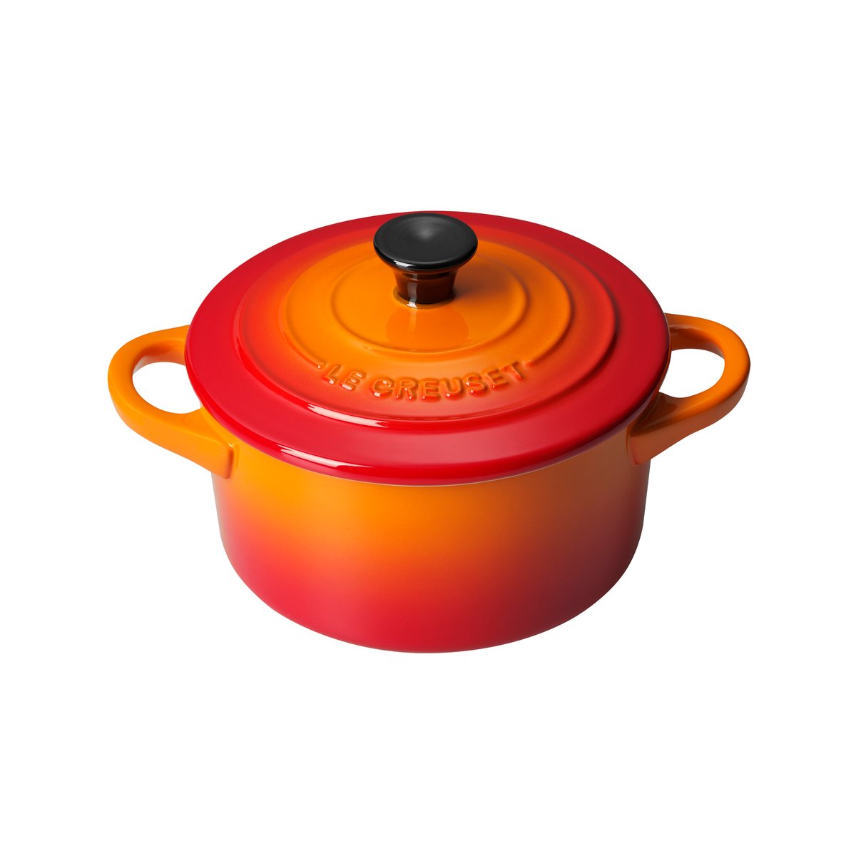 Le Creuset mini casserole 10 cm Volcanic | Scandinavian Design | Oven dishes | Orange
