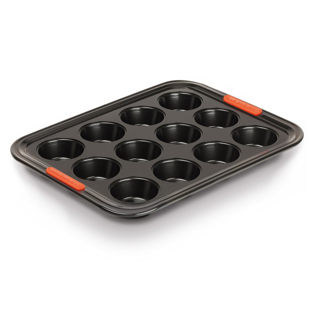 Le Creuset muffin tin 30x40 cm | Scandinavian Design | Cookie/Biscuit cutters & cake tins | Black