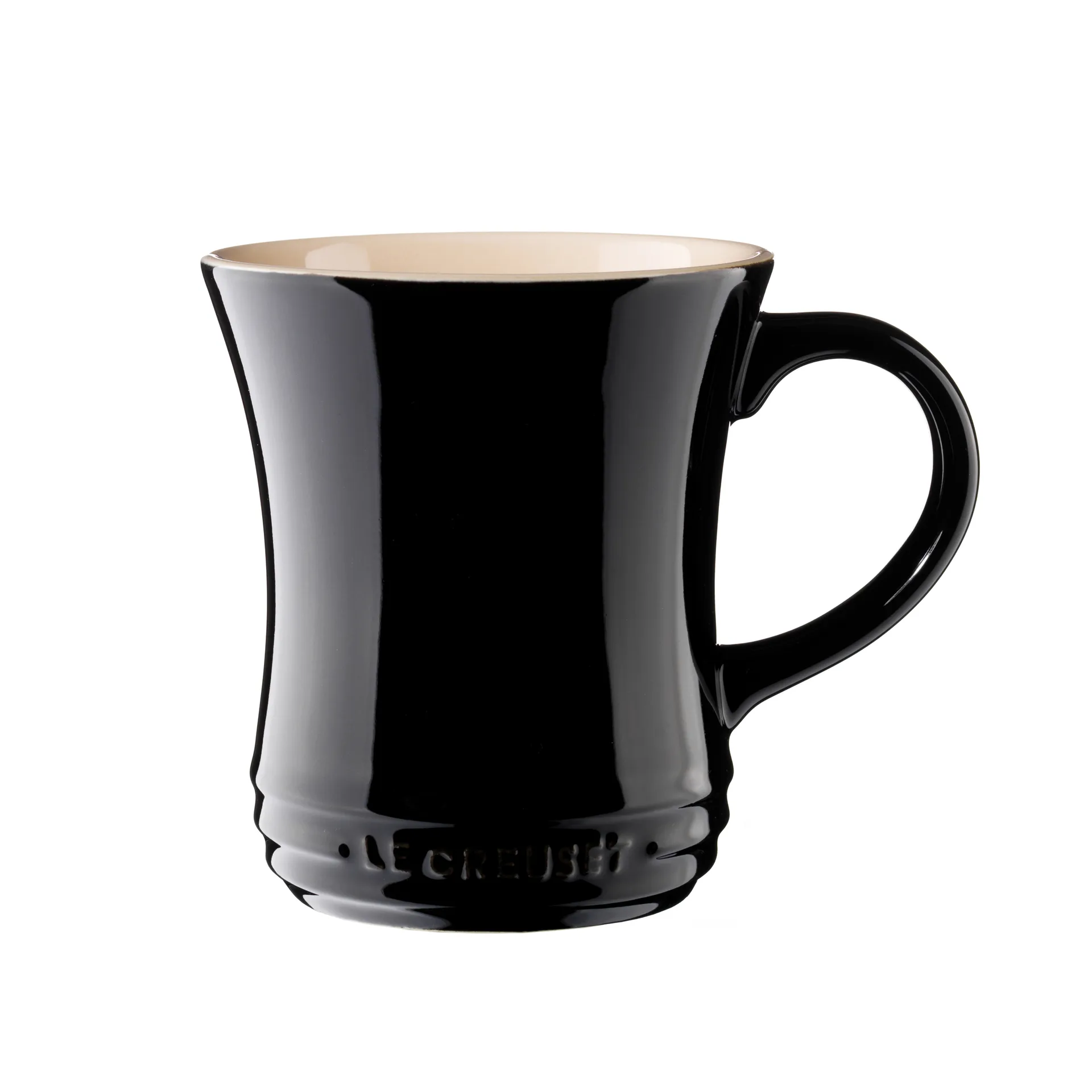 Le Creuset mug shaped side 29 cl, Black Le Creuset