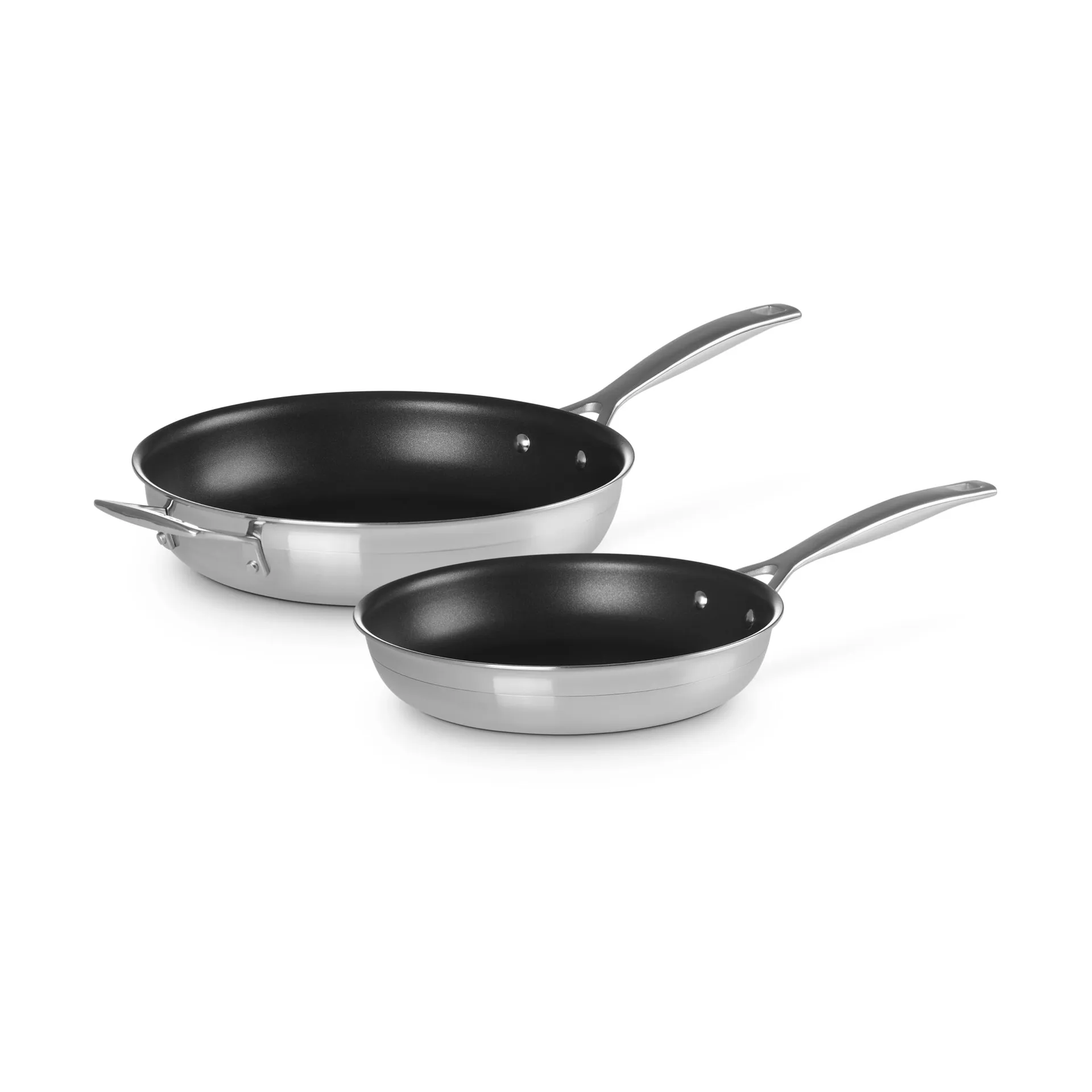 Le Creuset non-stick frying pan set, Stainless steel, 2 pieces Le Creuset