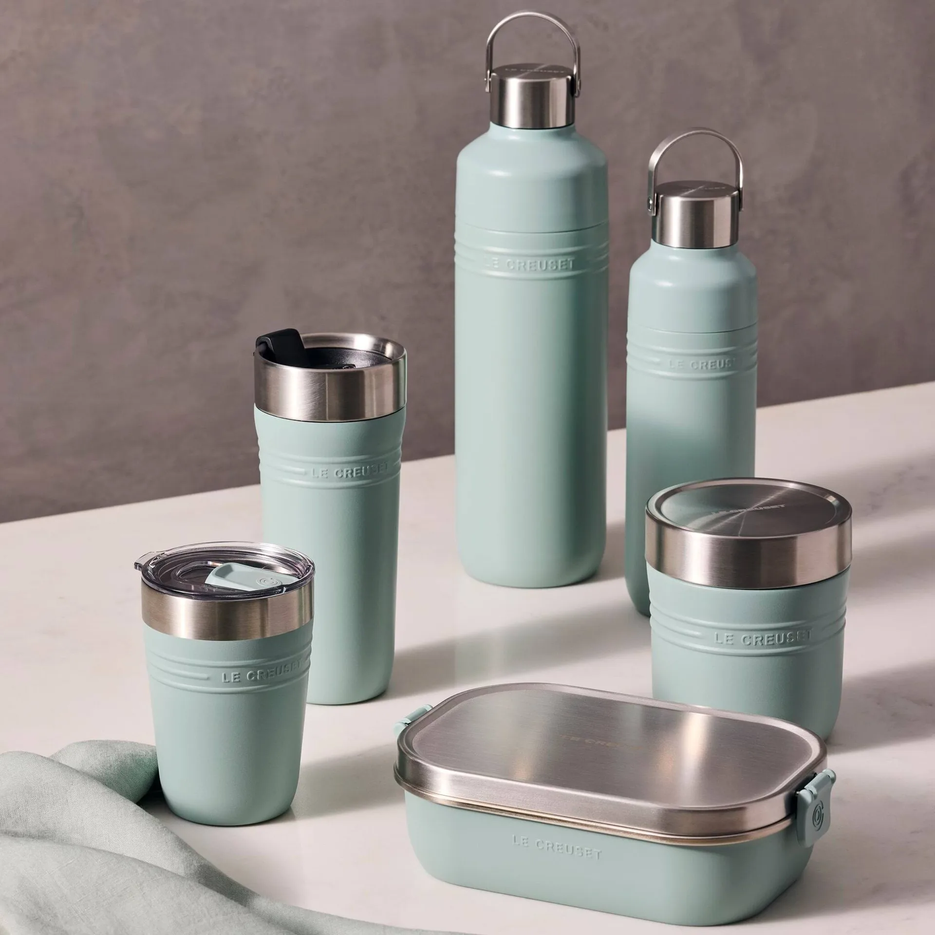 Le Creuset On The Go food bottle 0.5 L, Sea Salt Le Creuset