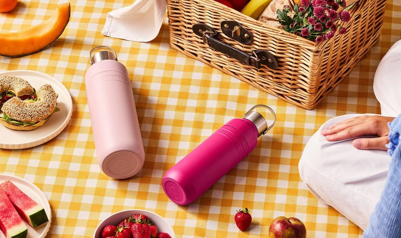 Le Creuset On The Go thermos bottle 1 L, Berry Le Creuset