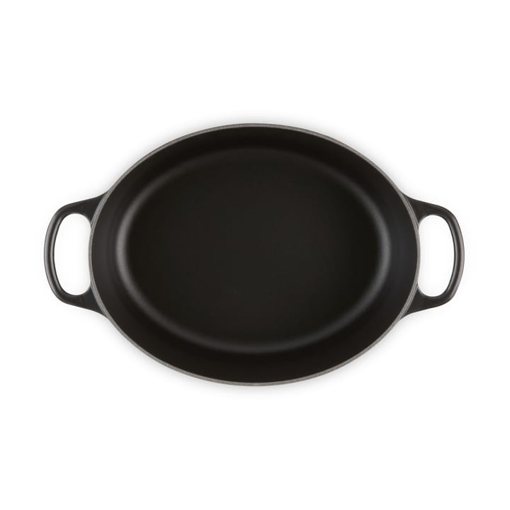 Le Creuset oval casserole 6.3 l - Matte black - Le Creuset