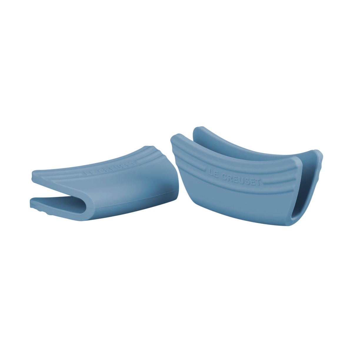Le Creuset oven glove 2-pack Chambray | Scandinavian Design | Oven mitts, gloves & pot holders | Blue