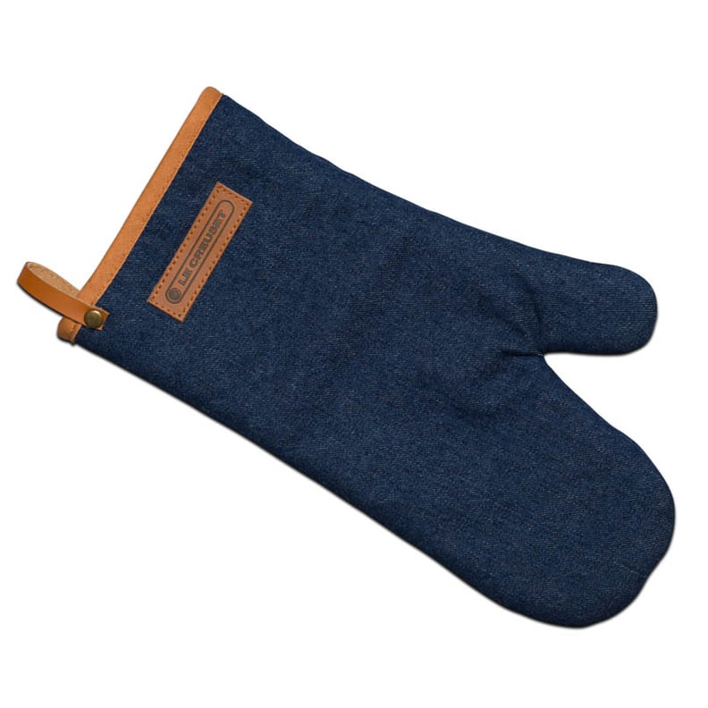 Le Creuset Le Creuset oven glove Denim | Scandinavian Design | Oven mitts, gloves & pot holders | Blue