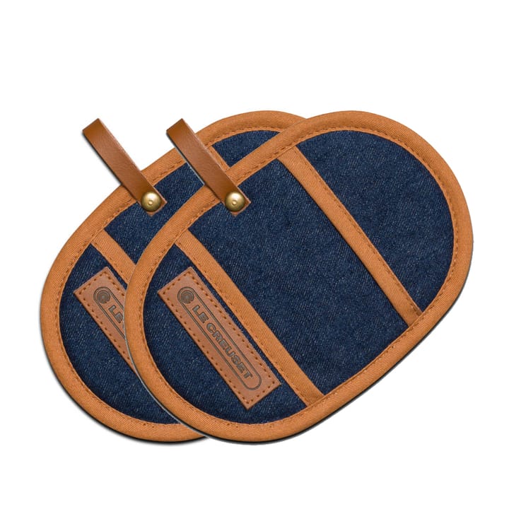 Le Creuset oven mitt 2-pack - Denim - Le Creuset