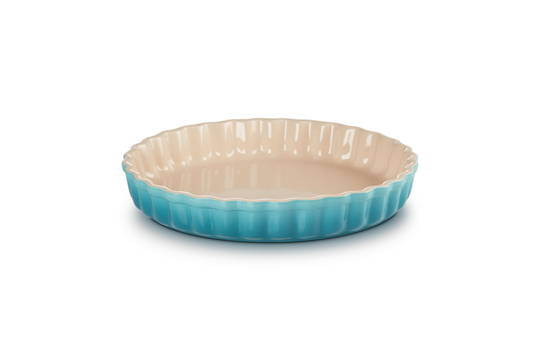 Le Creuset pie dish o28 cm Caribbean | Scandinavian Design | Round flat oven & flan dishes | Beige