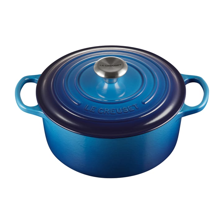 Le Creuset round casserole 4.2 l - Azure blue - Le Creuset