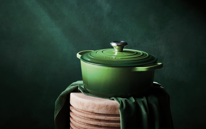 Le Creuset round casserole 4.2 l - Bamboo Green - Le Creuset