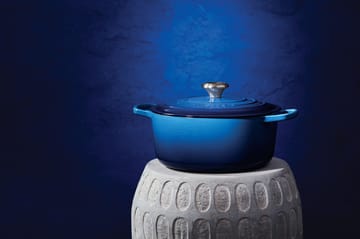 Le Creuset round casserole 5.3 l - Azure blue - Le Creuset