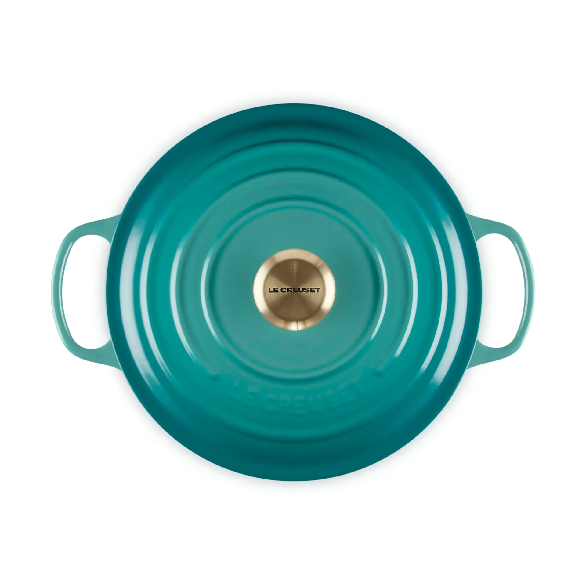 Le Creuset round casserole 5.3 l, Bleu Riviera Le Creuset