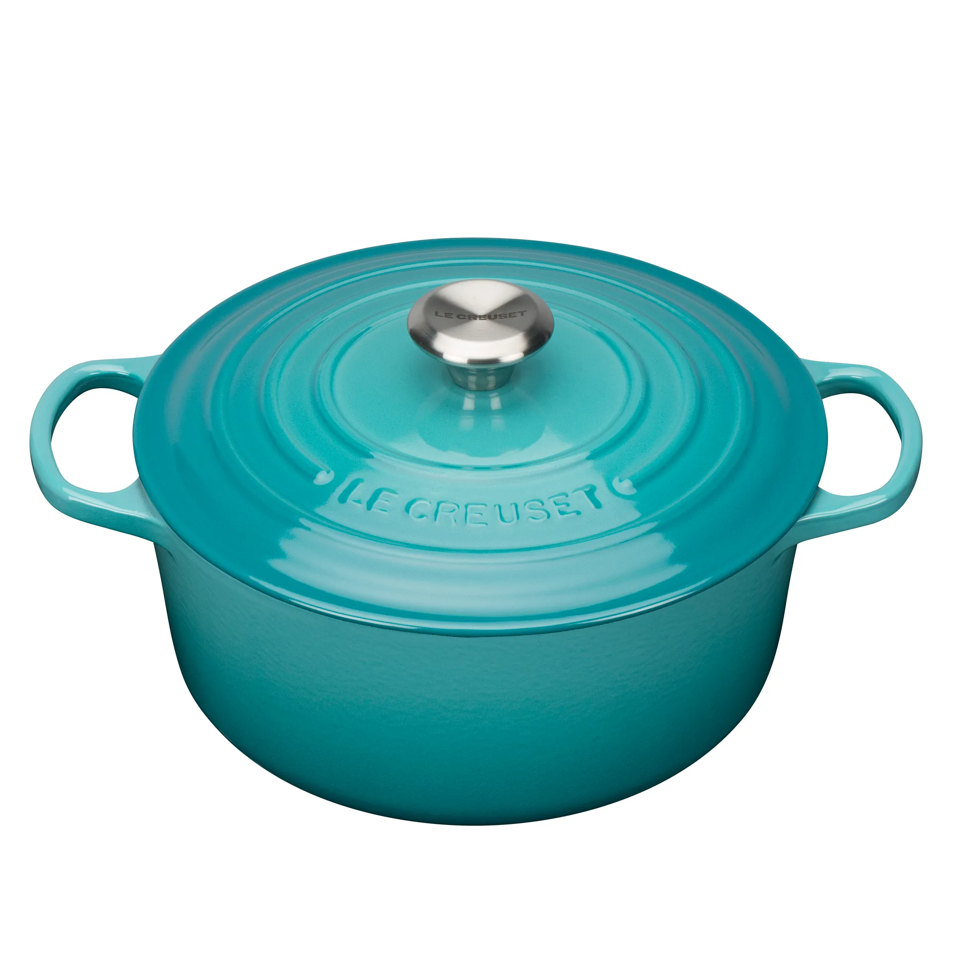 Le Creuset round casserole 5.3 l, Caribbean Le Creuset